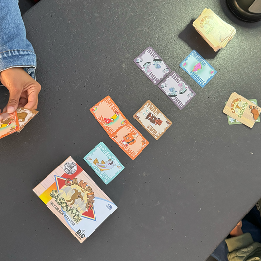 Camping with Sasquatch Card Game