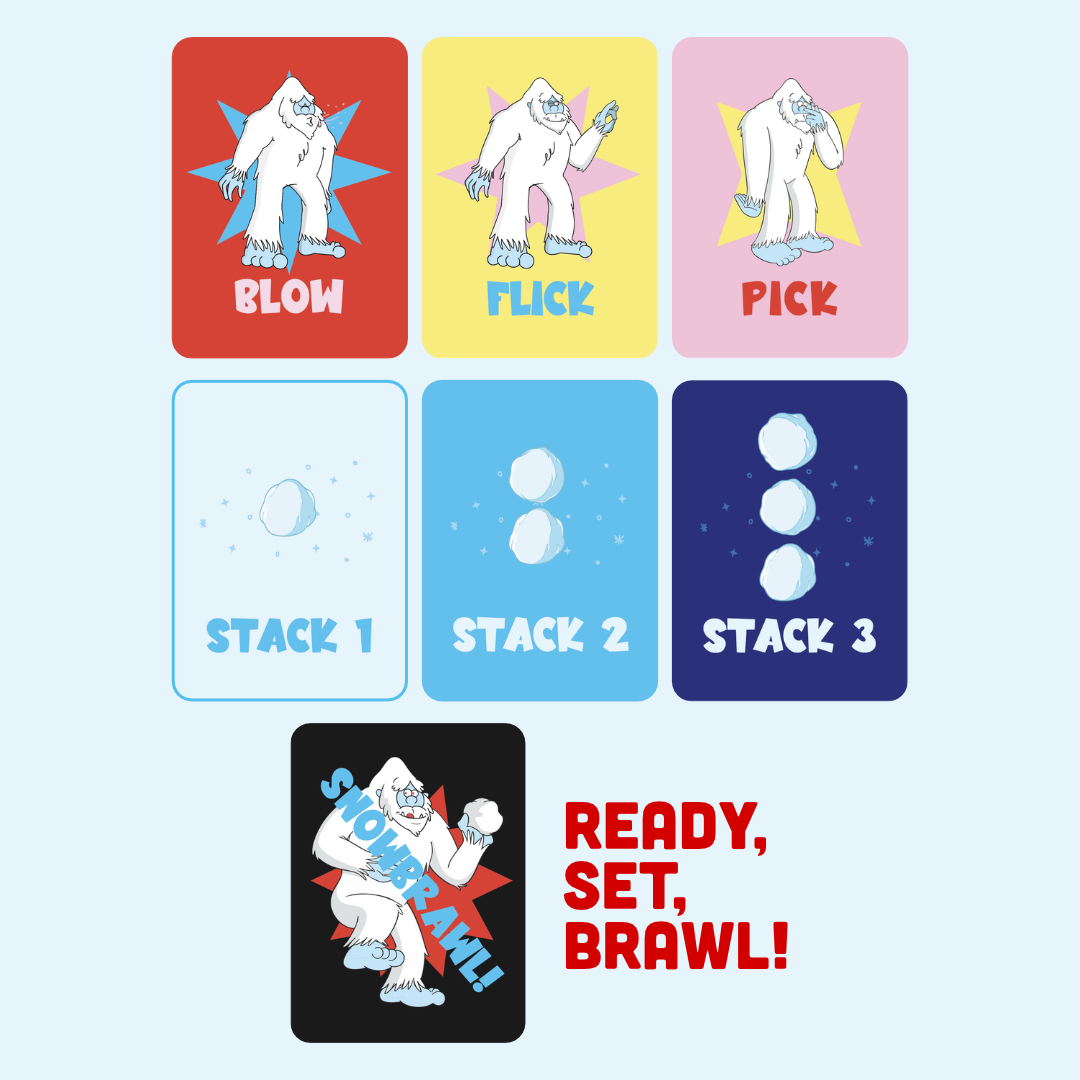Stack-a-Pillars & Yeti Snowbrawl Bundle