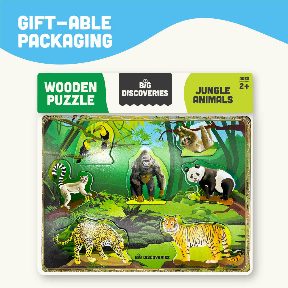 Wooden Puzzle - Jungle Animals