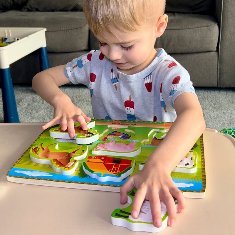 Wooden Puzzle - Jungle Animals