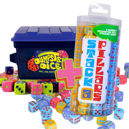 Dumpster Dice & Stack-a-Pillars Bundle
