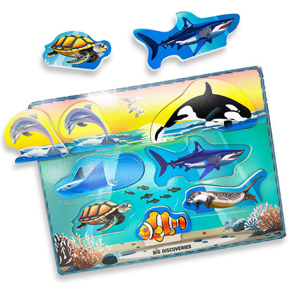 Wooden Puzzle - Sea Life