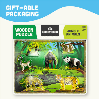 Wooden Puzzle - Jungle Animals