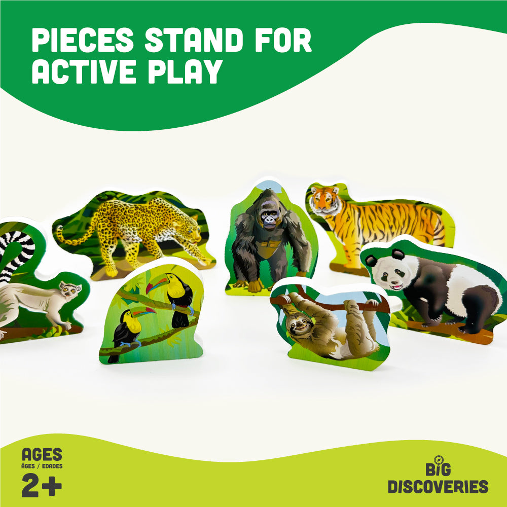 Wooden Puzzle - Jungle Animals