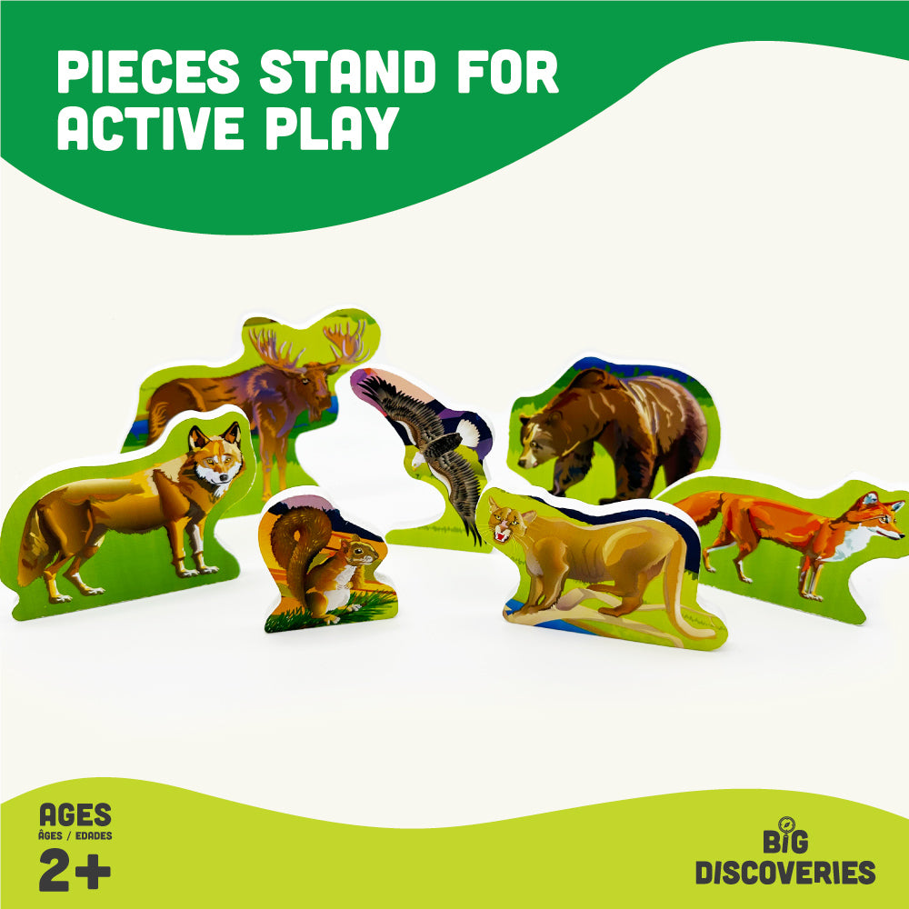 Wooden Puzzle - Forest Animals