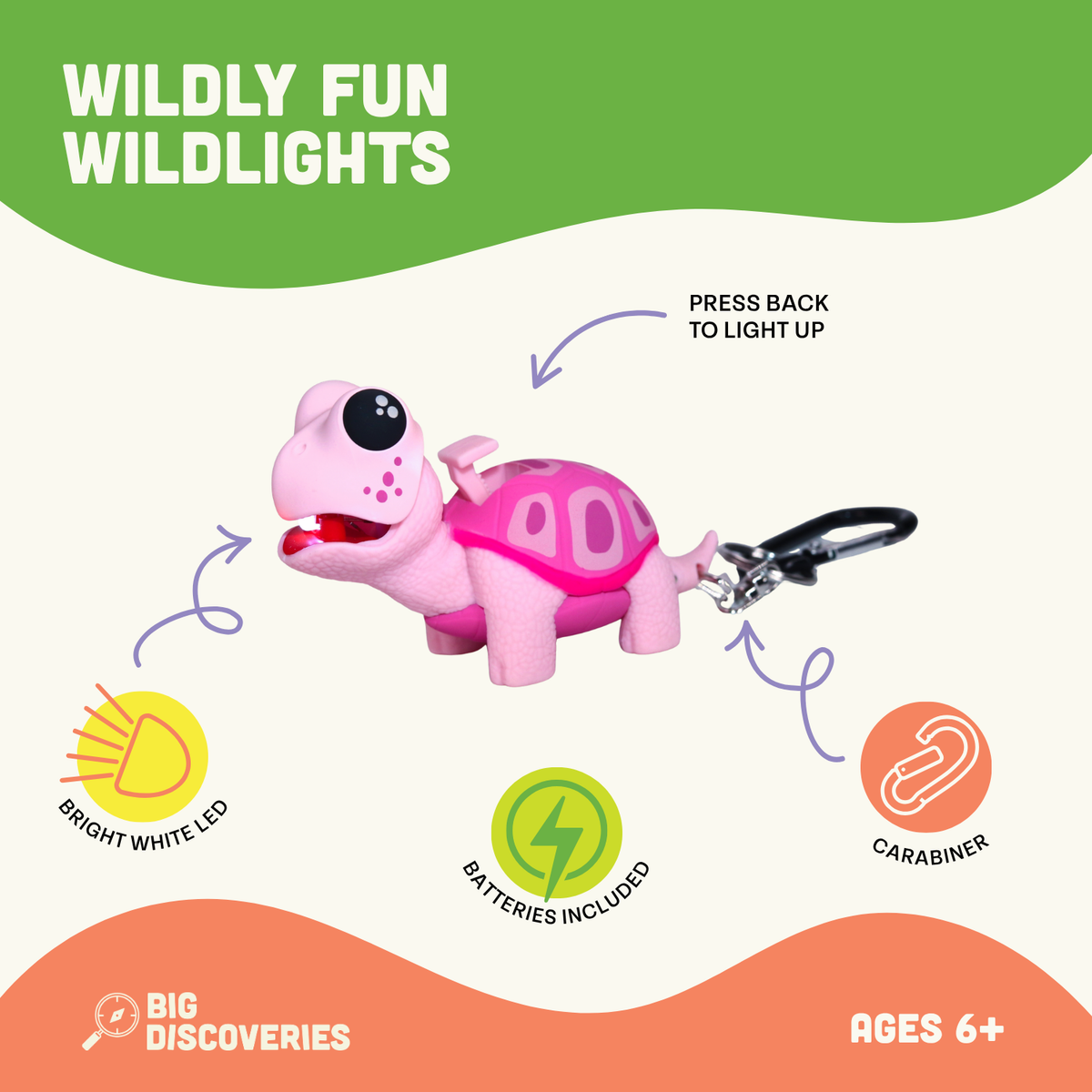 WildLight - Pink Turtle