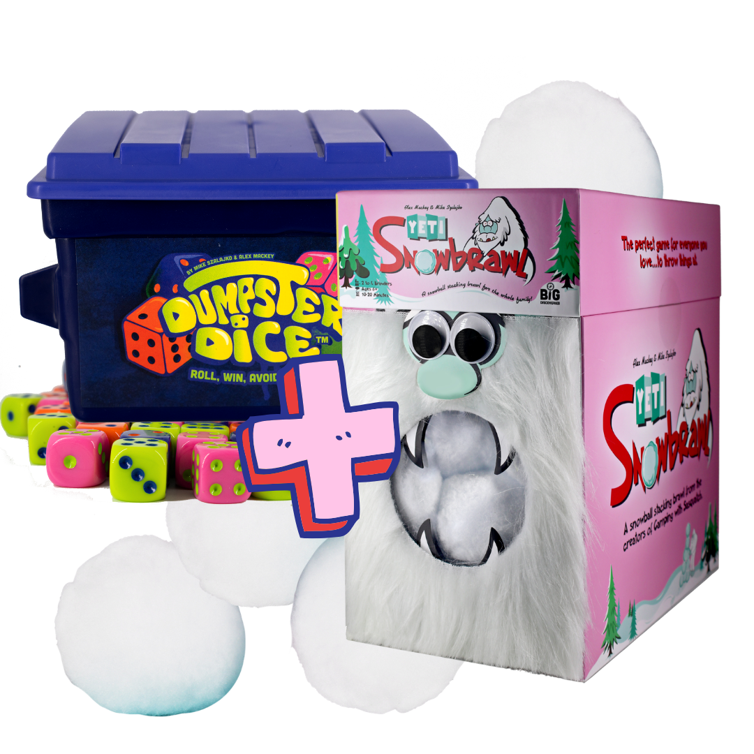 Dumpster Dice + Yeti Snowbrawl Bundle