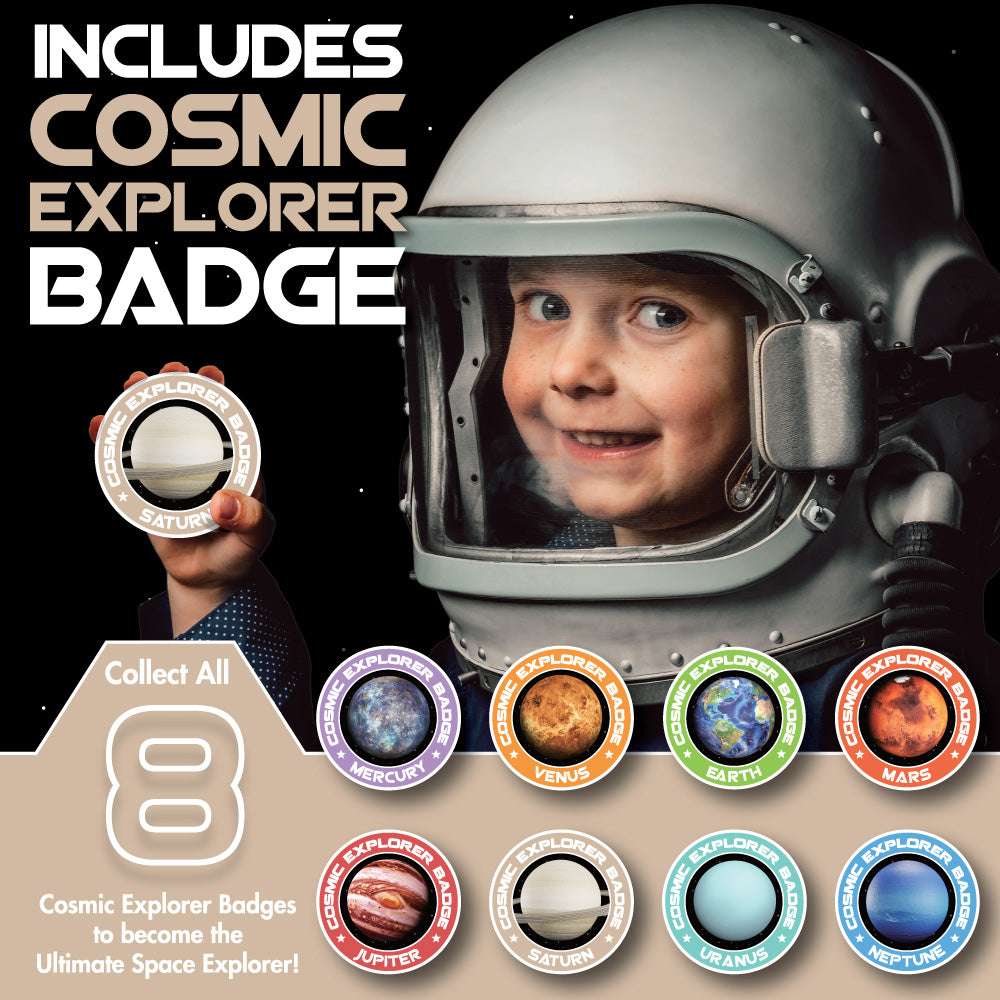 Cosmic Dig Kit (Saturn) - Solar System Excavation Kits for Kids