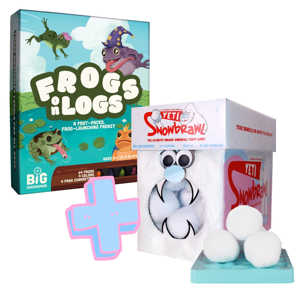 Frogs on Logs & Yeti Snowbrawl Bundle