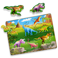 Featured image of Wooden Puzzle - Jurassic Dinos