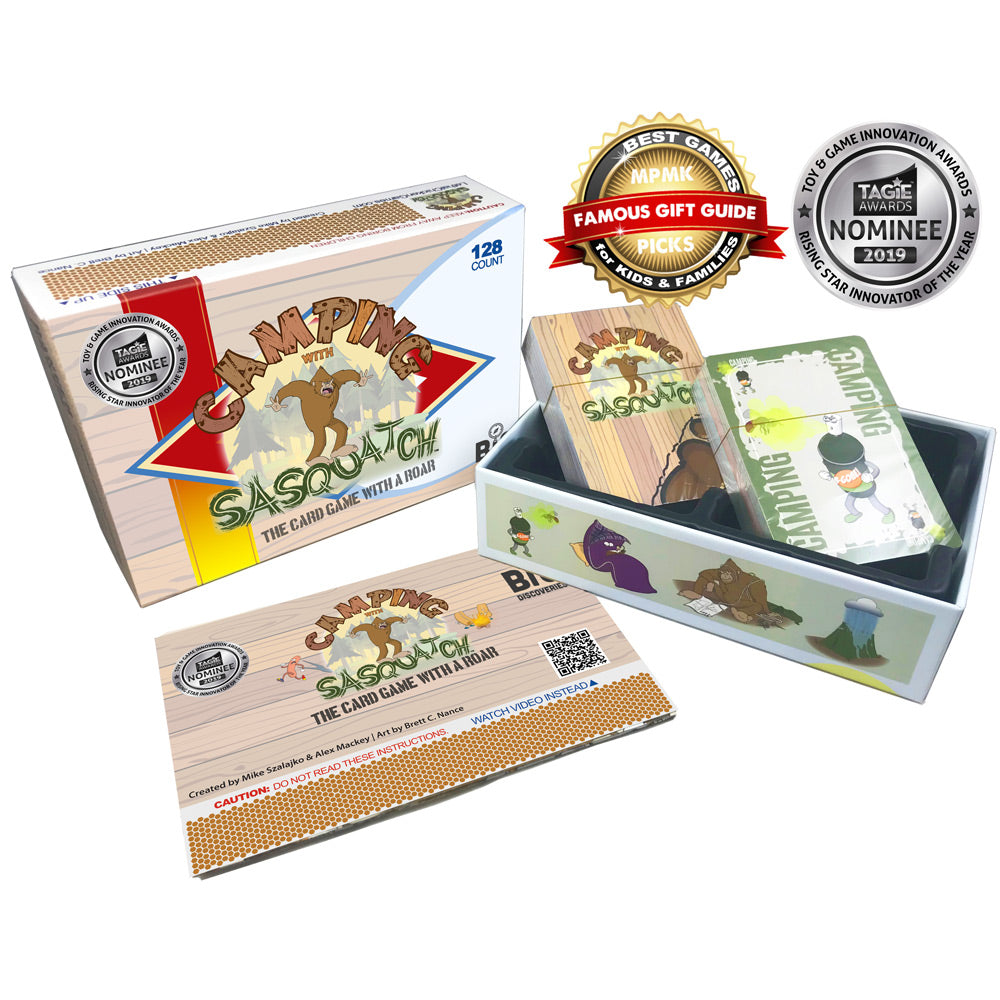 Camping with Sasquatch Card Game